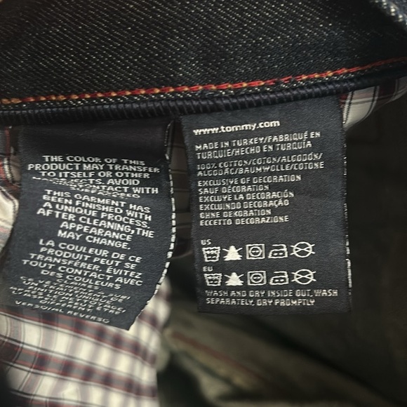 Blue Tommy Hilfiger Straight Mercer Jeans - Picture 8 of 9